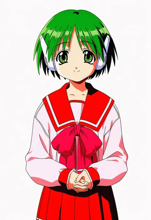 NovelAI V5 sample of the "to heart (series)" tag