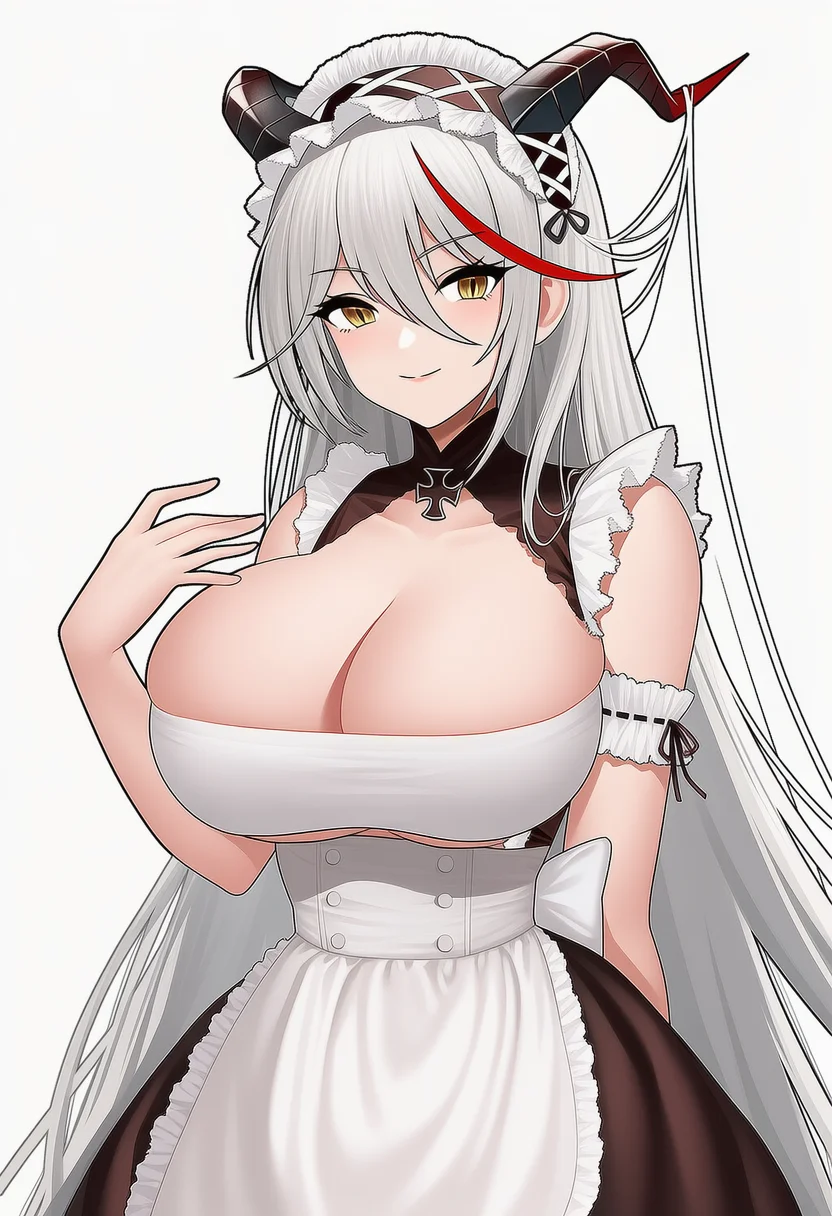 aegir (iron blood's dragon maid) (azur lane)