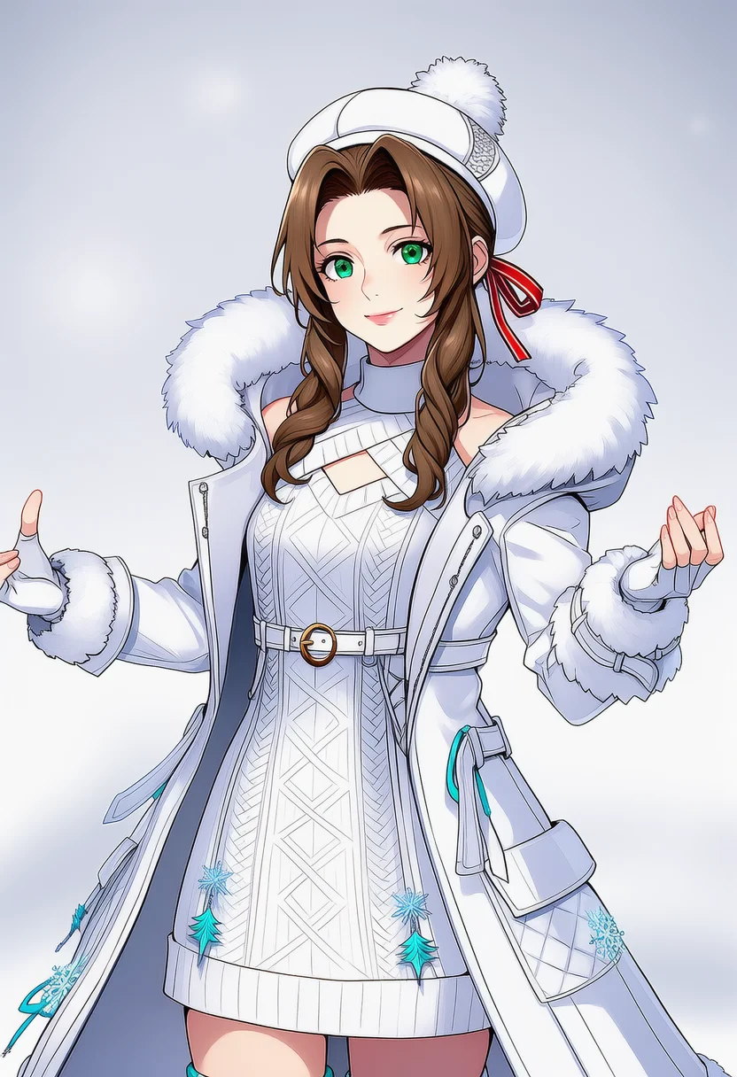 aerith gainsborough (fairy of snowfall)
