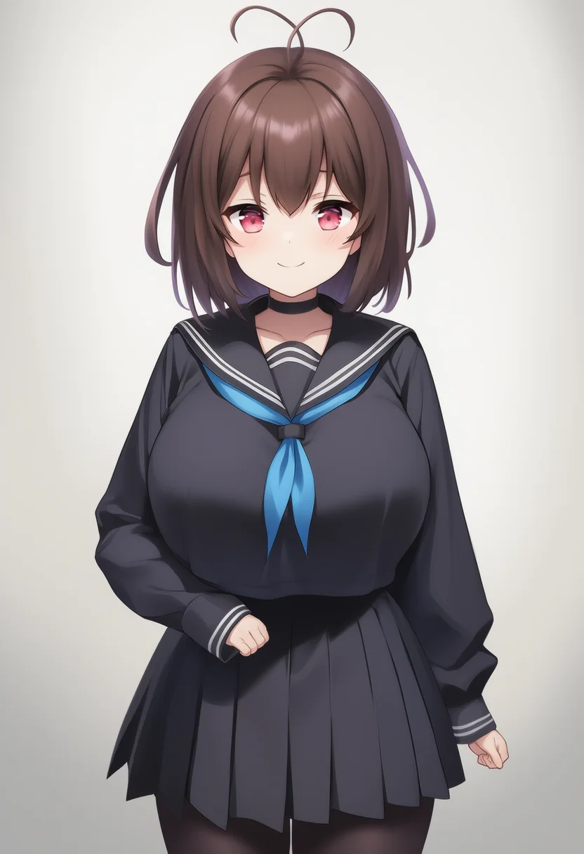 ahoge girl (jimini shijimi)