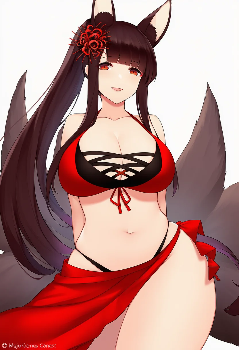 akagi (paradise amaryllis) (azur lane)