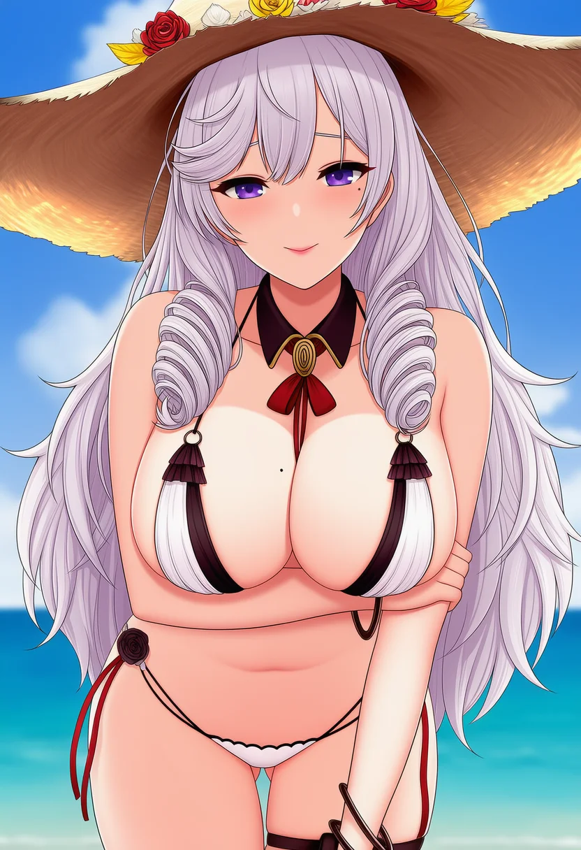 algerie (white sand paradise) (azur lane)