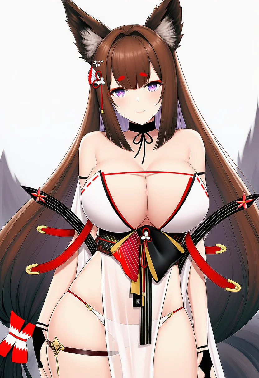 amagi (wending waters serene lotus) (azur lane)