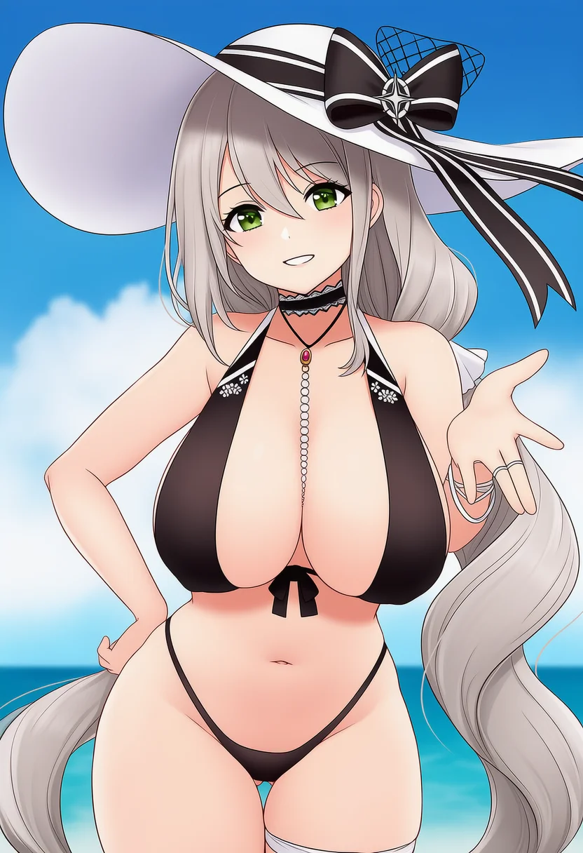 aquila (sardegnian shallows and sunshine) (azur lane)