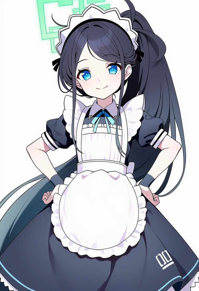 aris (maid) (blue archive)