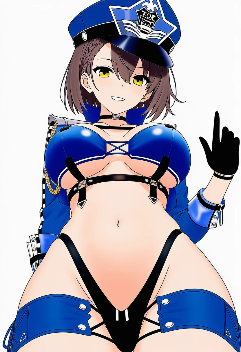 baltimore (finish line flagbearer) (azur lane)