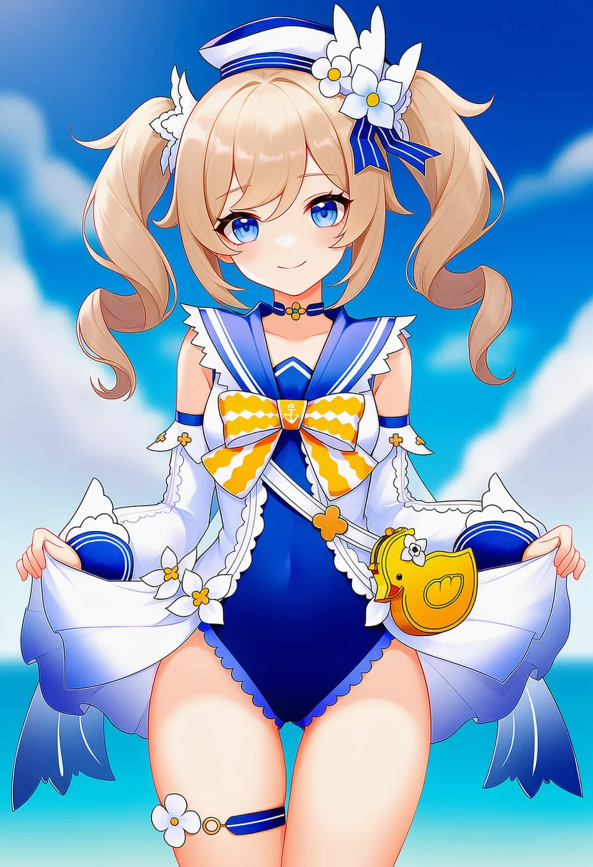 barbara (summertime sparkle) (genshin impact)