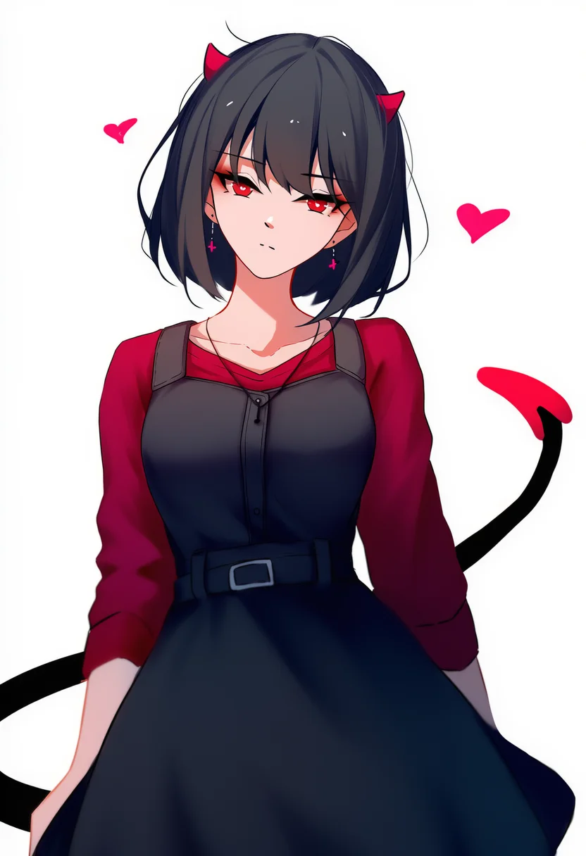 black-haired demon girl (shimmer)