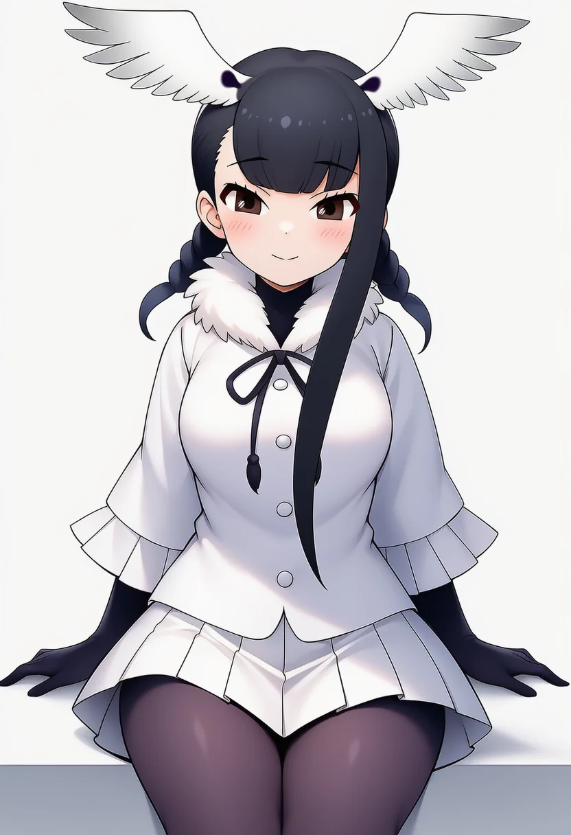 black-headed ibis (kemono friends)