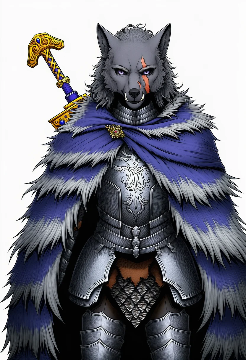 blaidd the half-wolf