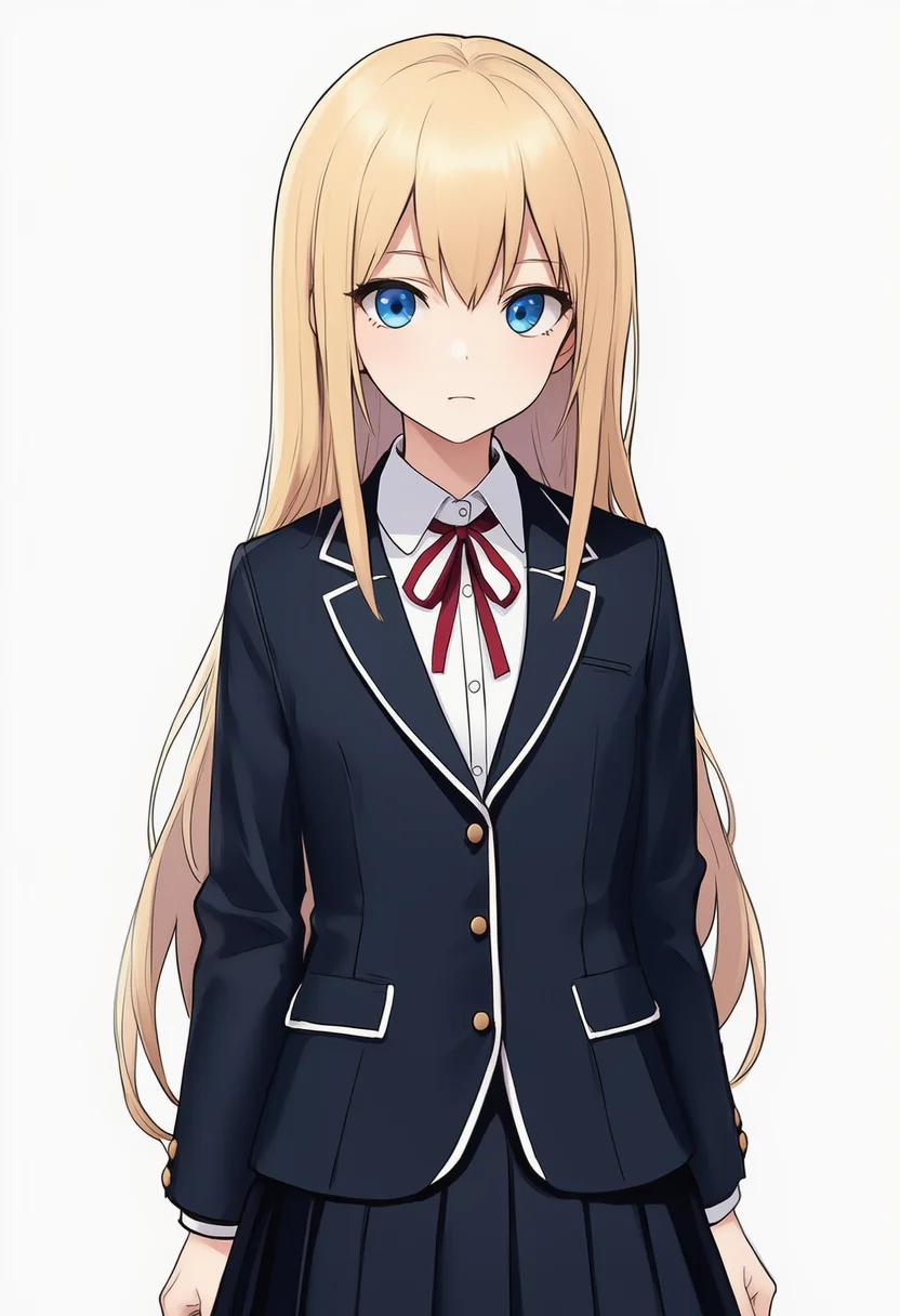 blonde blazer