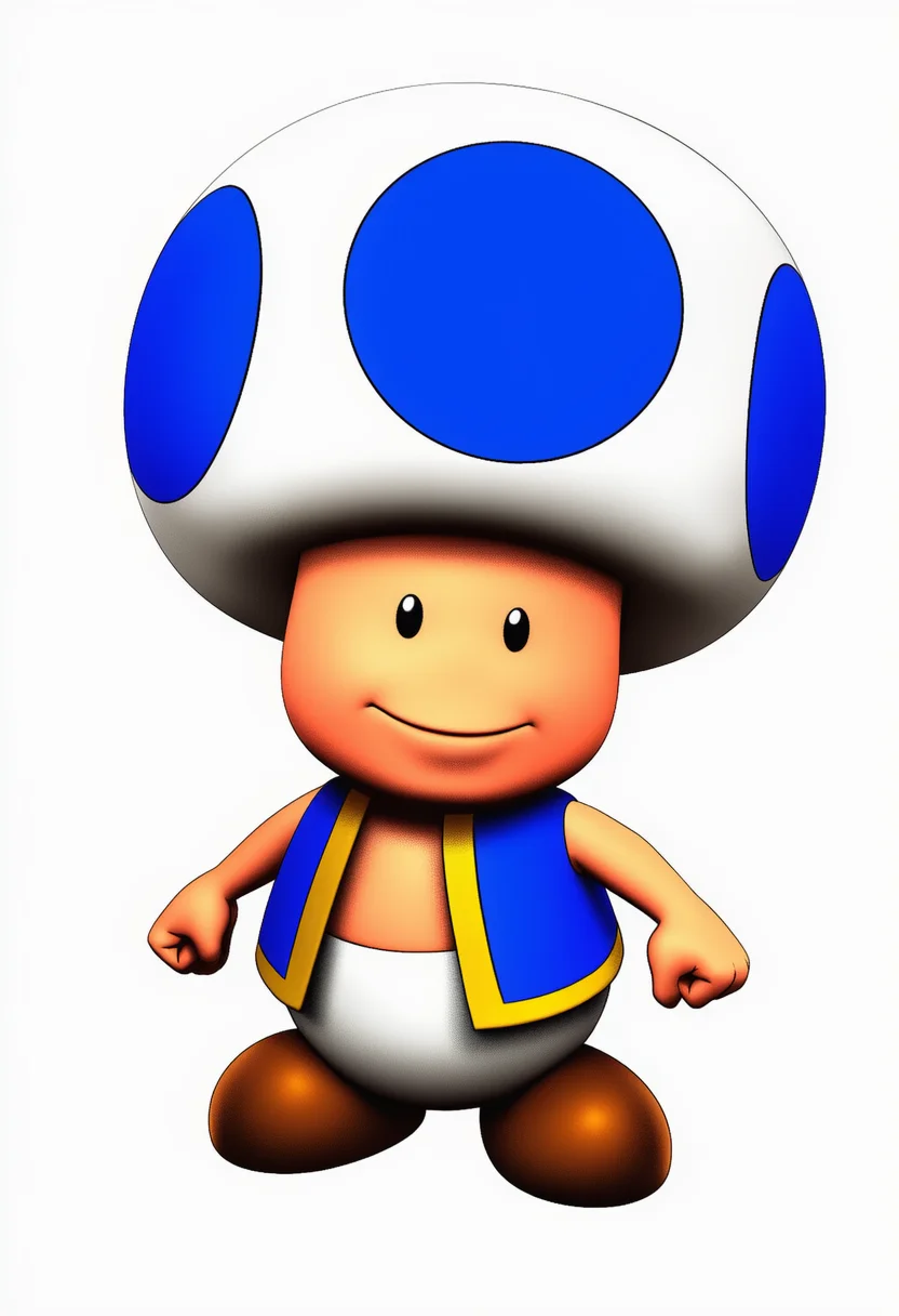 blue toad (mario)