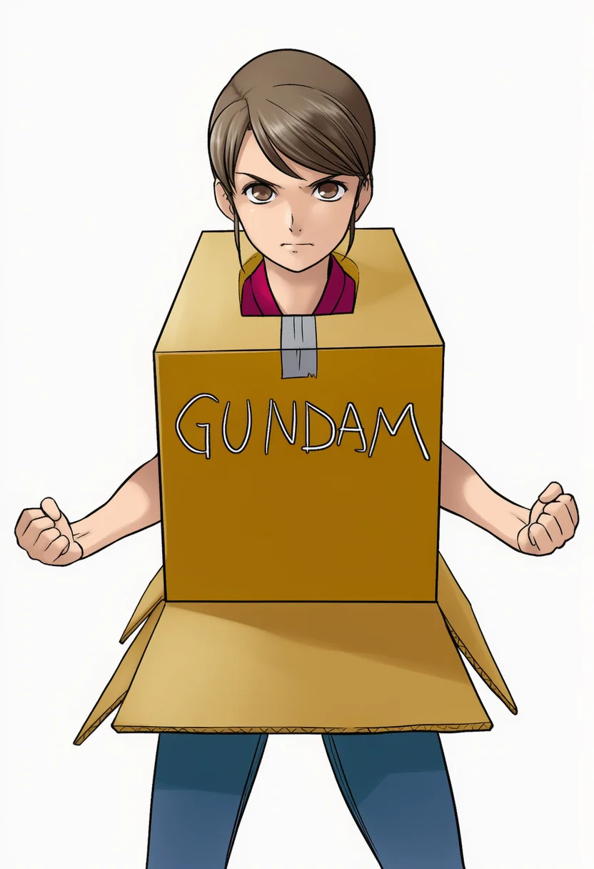cardboard box gundam