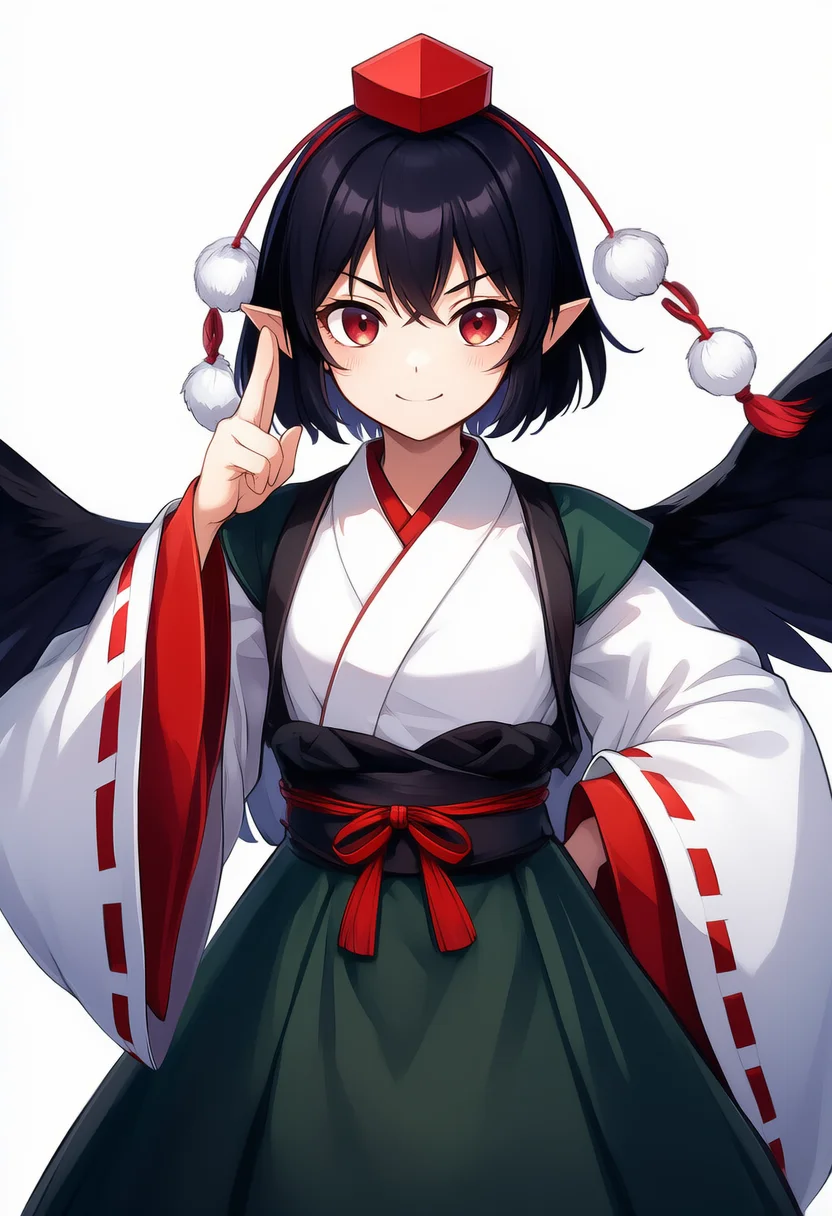 crow tengu extra (touhou)