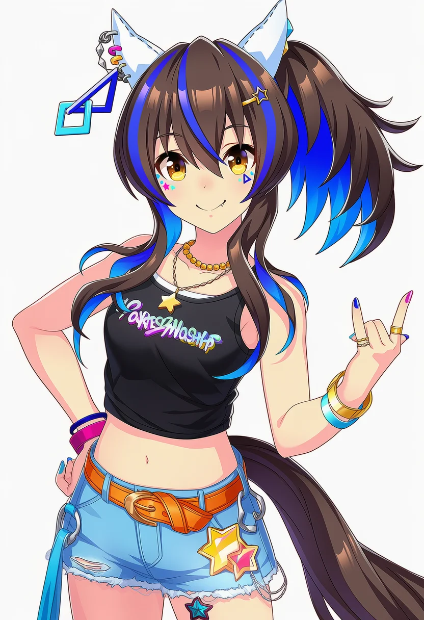 daitaku helios (fun fun party night) (umamusume)