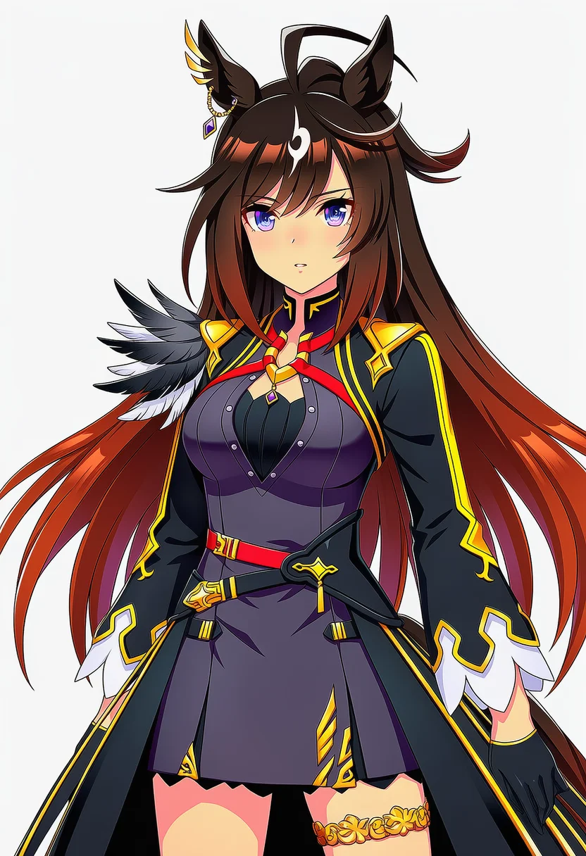duramente (red in black) (umamusume)