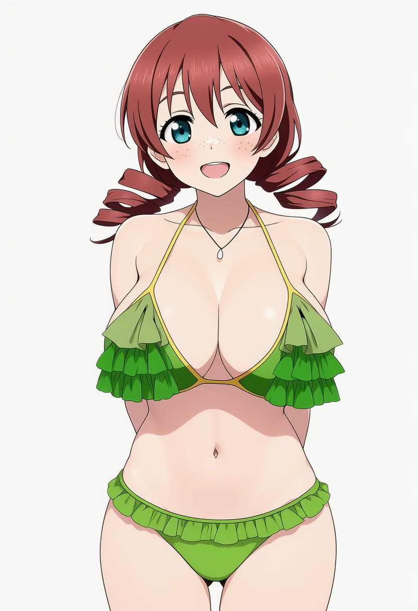 emma verde (kujibikido swimsuit)