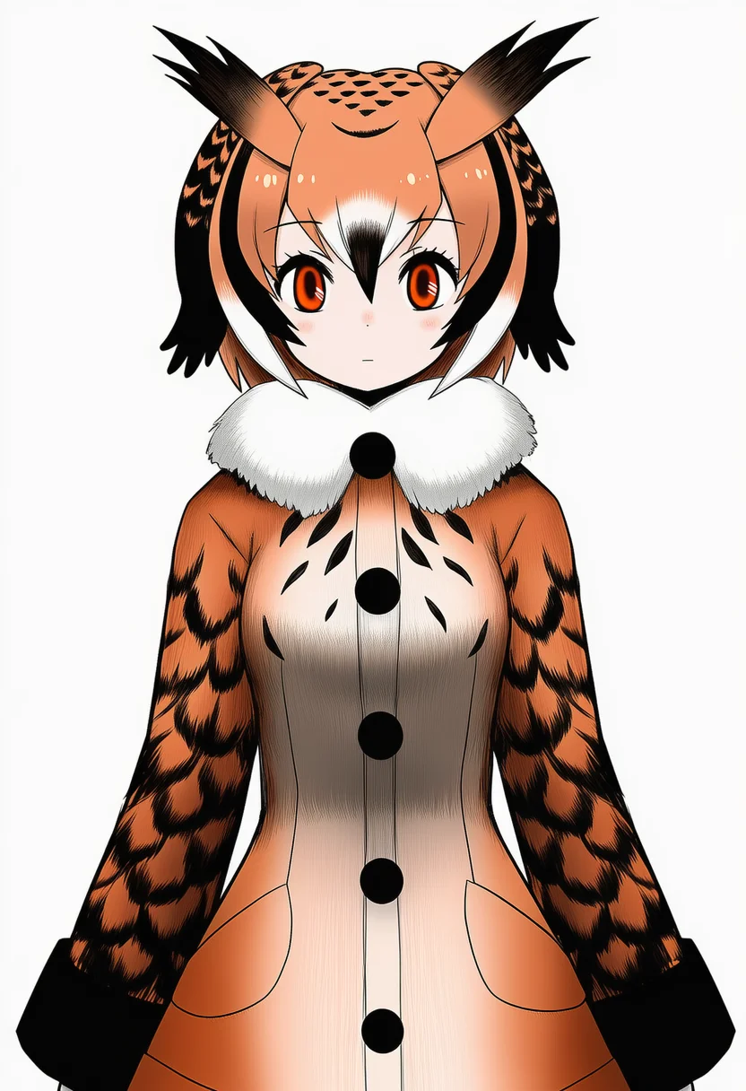 eurasian eagle owl (kemono friends)