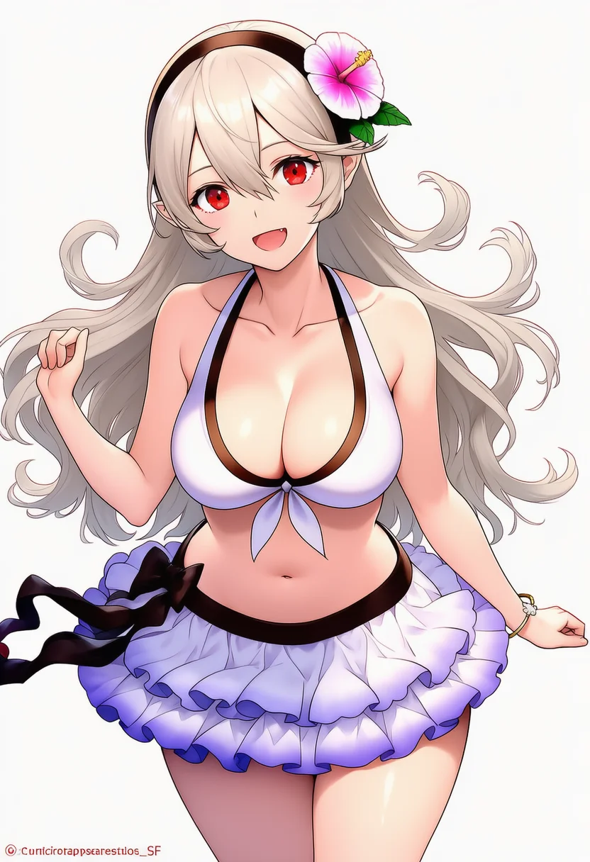 female corrin (novice vacationer) (fire emblem)