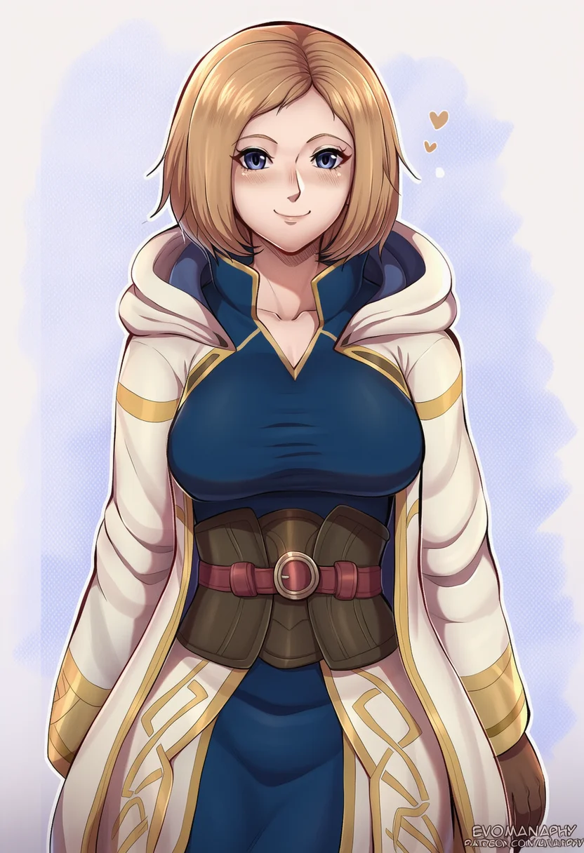 female kiran (fire emblem) (evomanaphy)