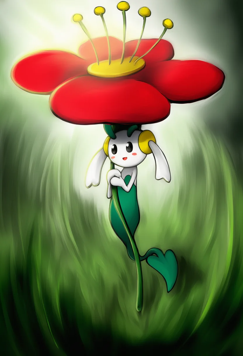 floette (red flower)