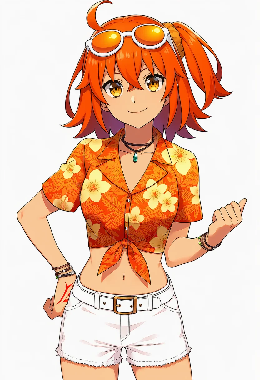 fujimaru ritsuka (female) (tropical summer)