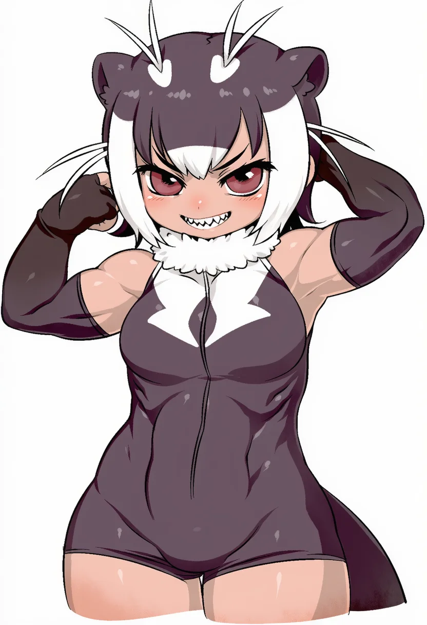 giant otter (kemono friends) (kuro (kurojill))