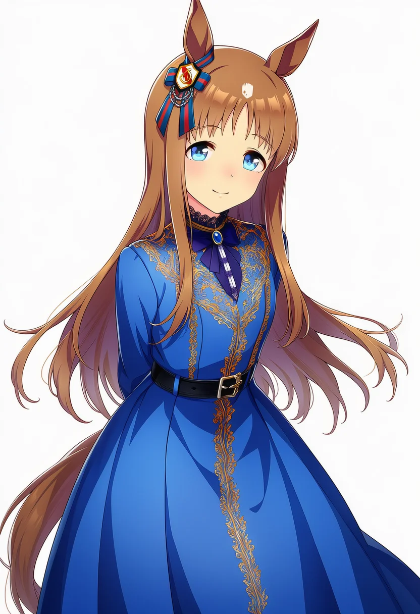 grass wonder (stone-piercing blue) (umamusume)