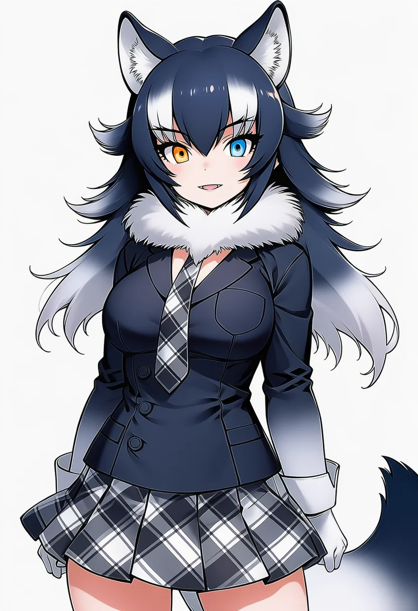 grey wolf (kemono friends)