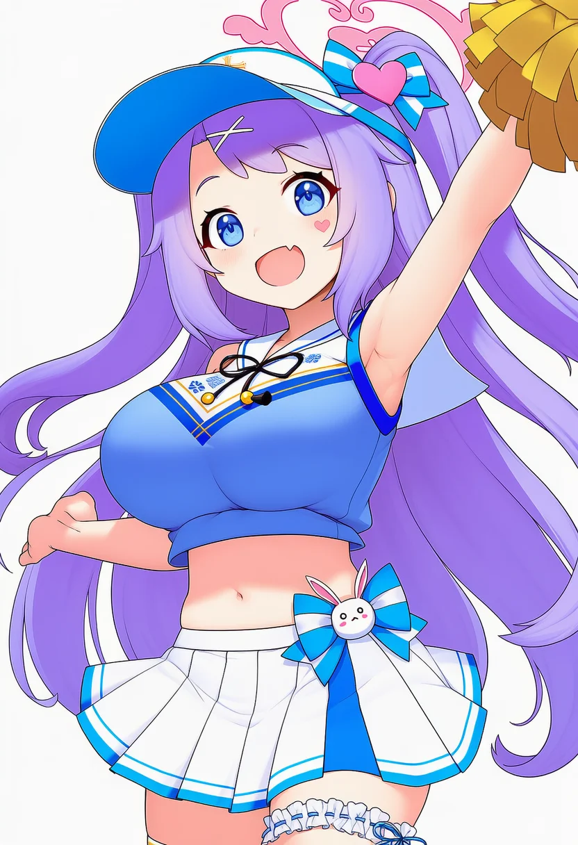 hanae (cheer squad) (blue archive)