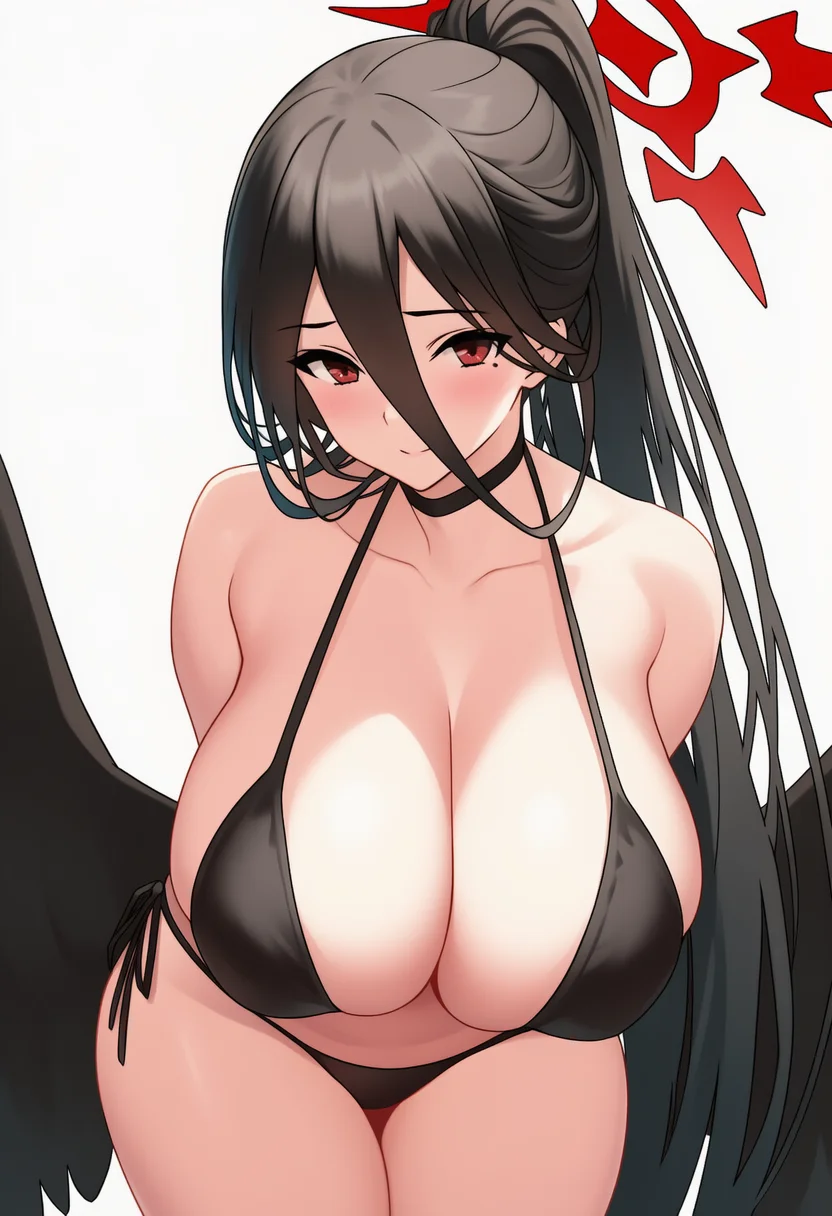 hasumi (swimsuit) (blue archive)