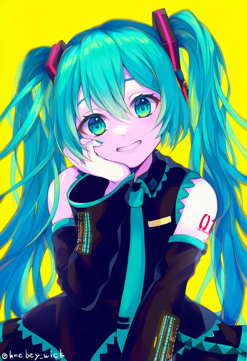hatsune miku (honey whip)
