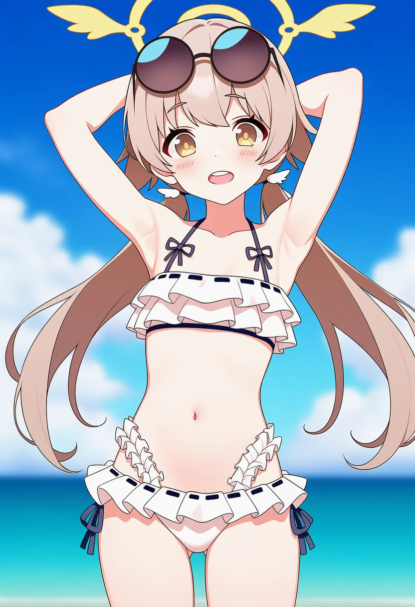 hifumi (swimsuit) (blue archive)