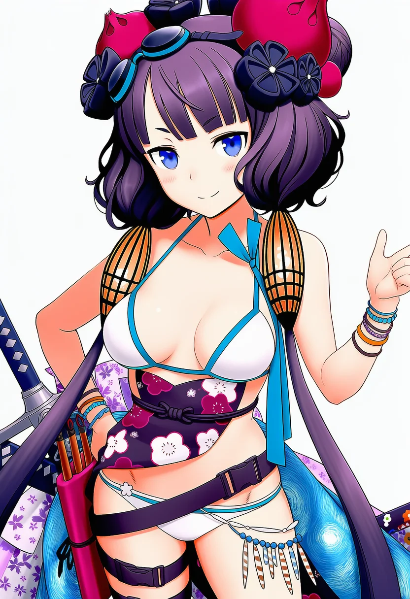 katsushika hokusai (swimsuit saber) (fate)