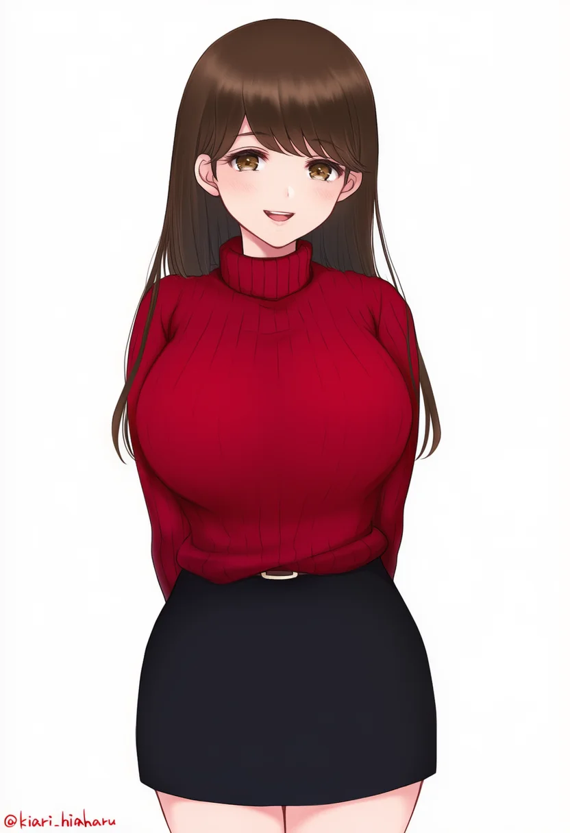 AI-generated NovelAI Diffusion V4.5 sample of the "kirari hikaru" tag