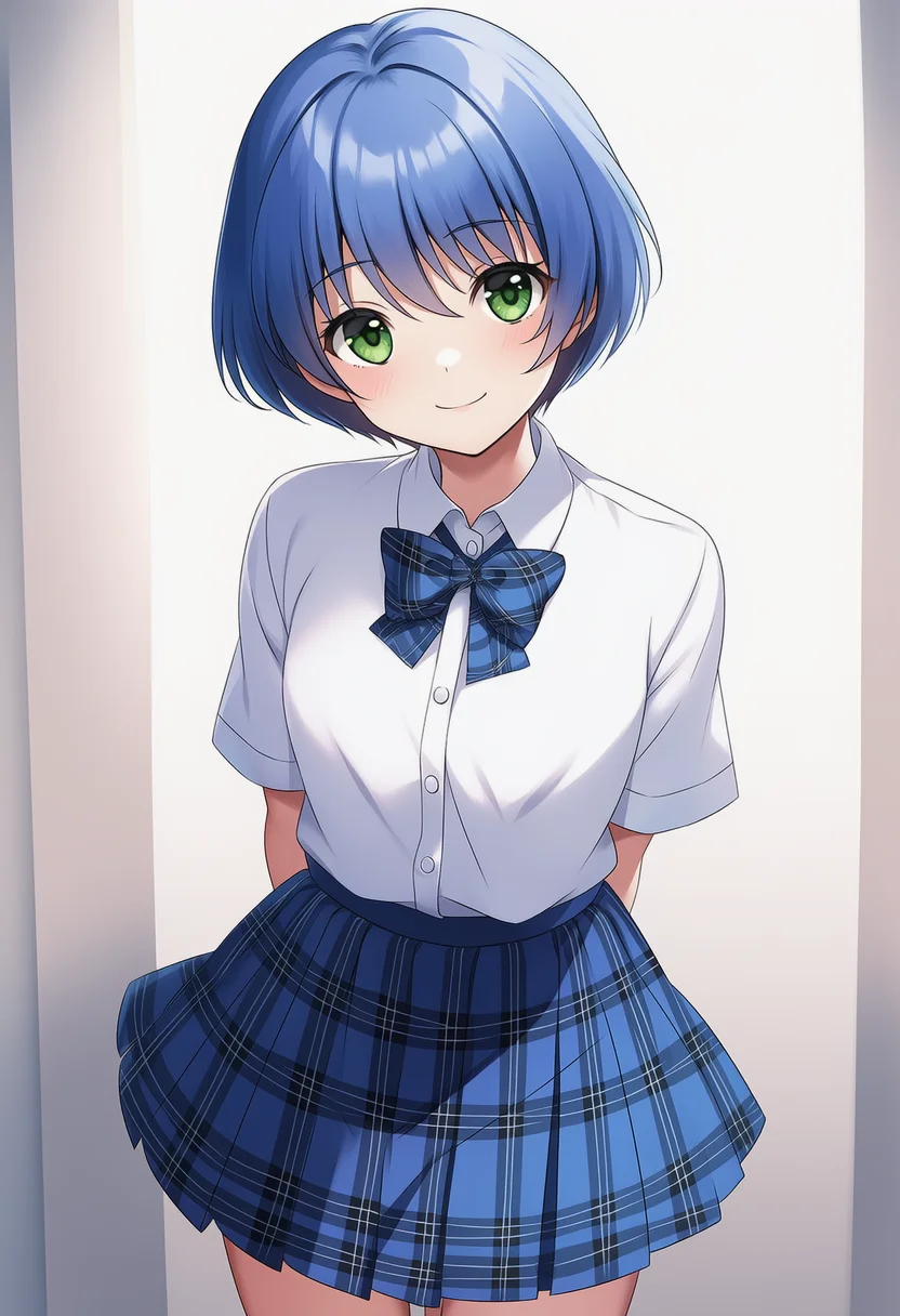 AI-generated NovelAI Diffusion V4.5 sample of the "kirishima kano" tag