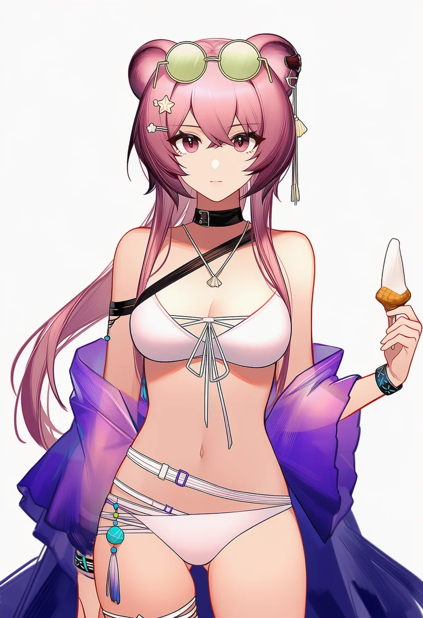 lin (summer) (arknights)