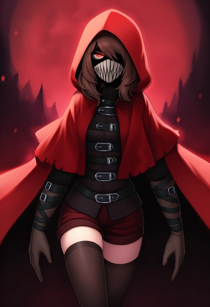 little red riding hooded mercenary