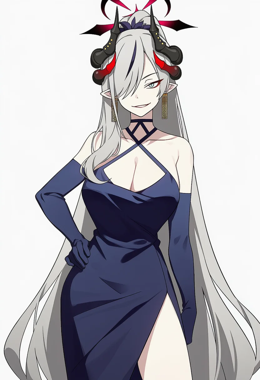 makoto (dress) (blue archive)