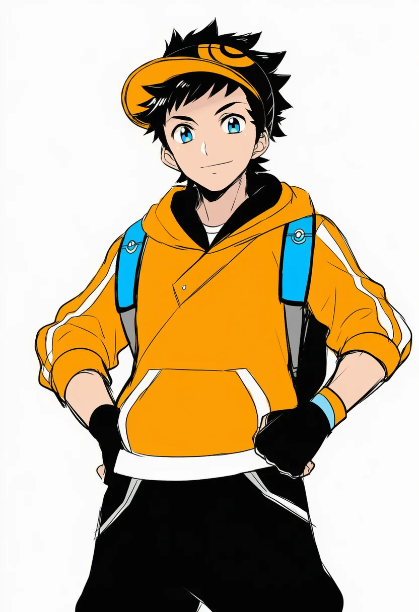 male protagonist (pokemon go)