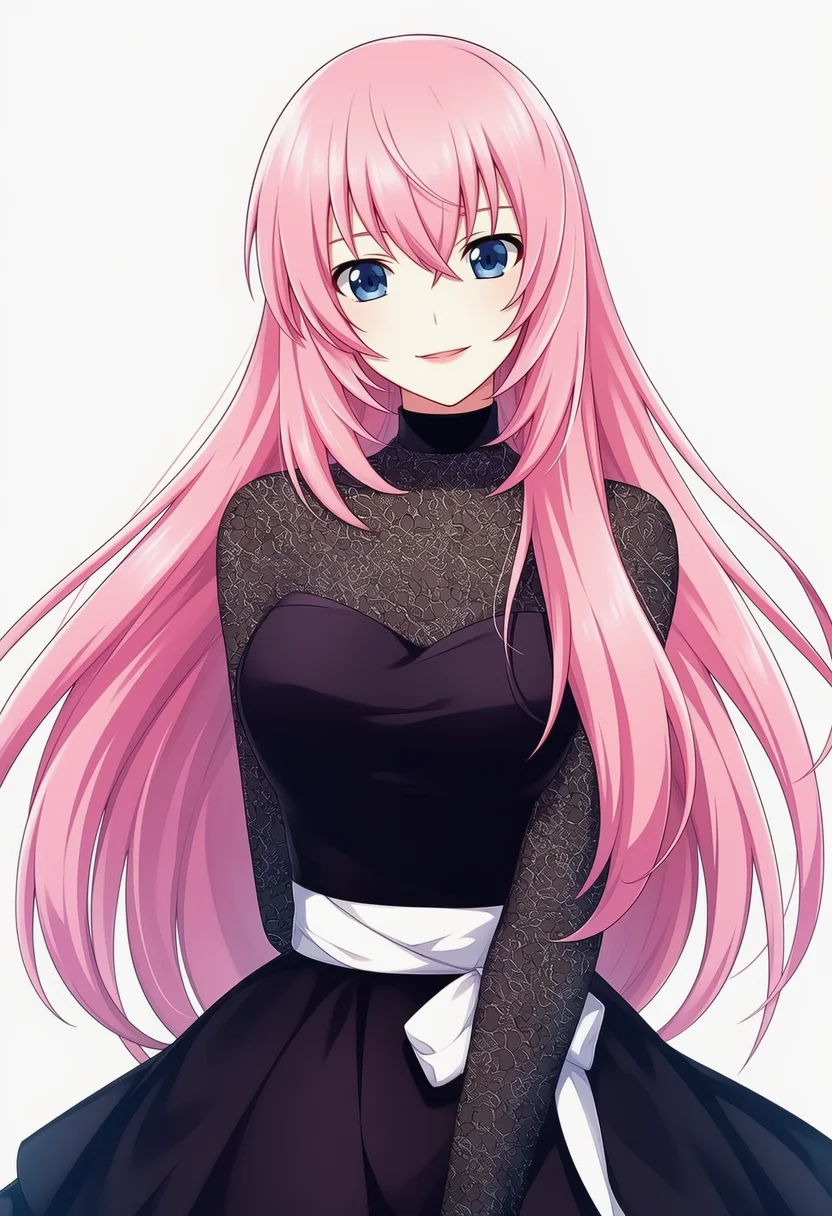 megurine luka (chiffon dress)