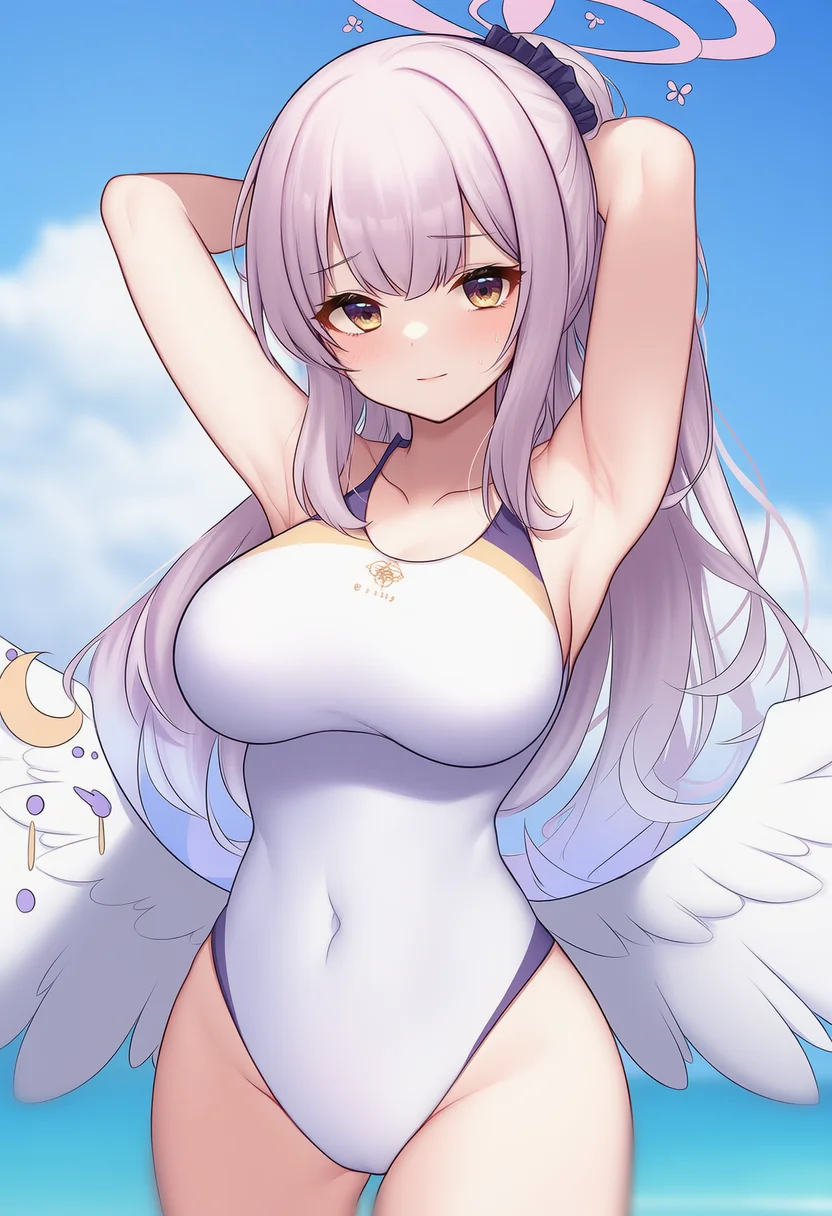 mika (swimsuit) (blue archive)