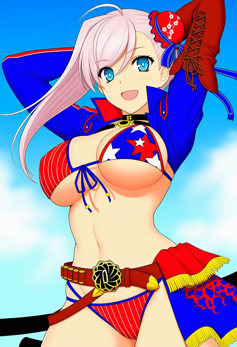 miyamoto musashi (swimsuit berserker) (second ascension) (fate)