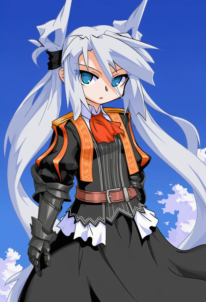 mof's silver haired twintailed girl