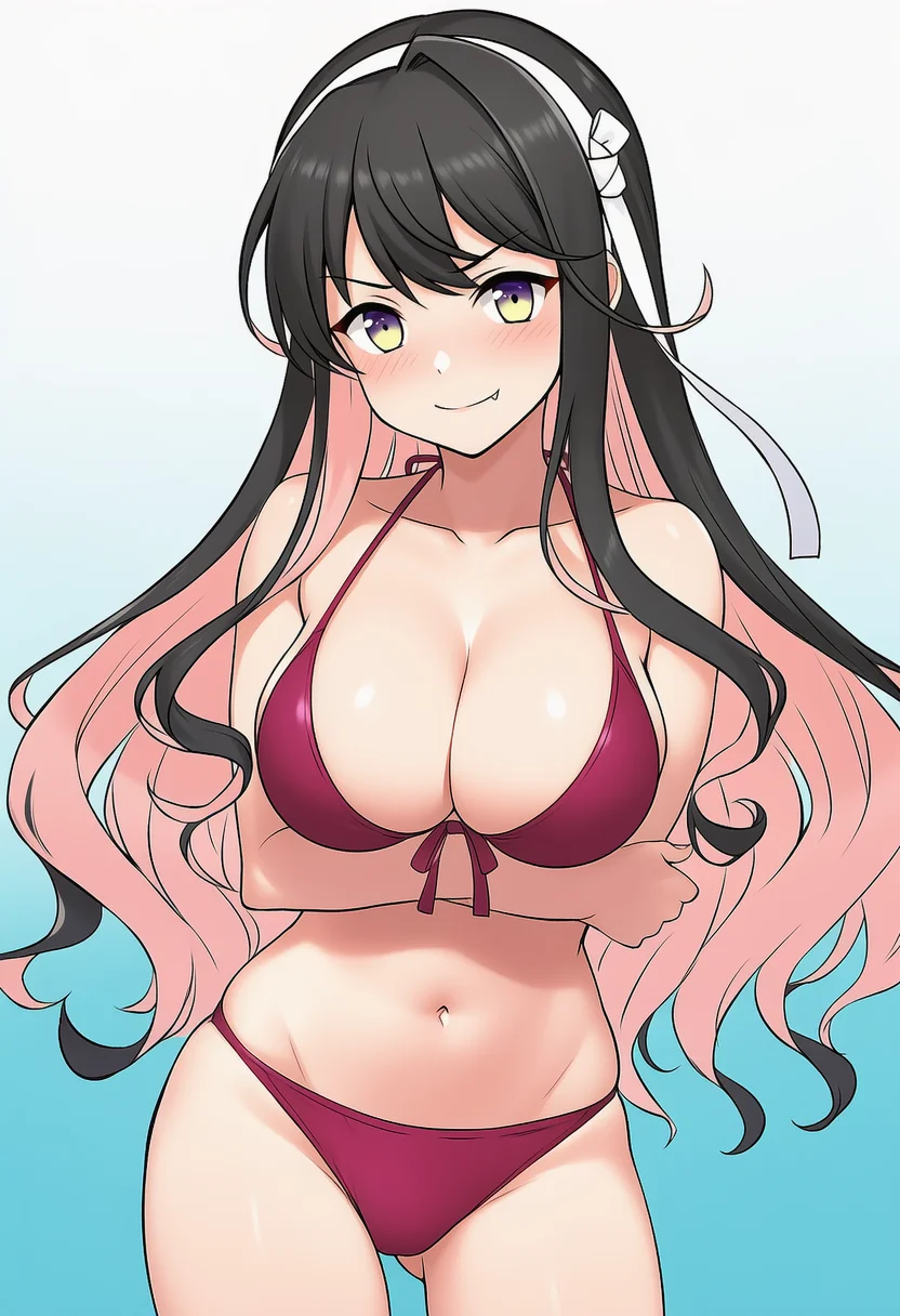 naganami kai ni (swimsuit) (kancolle)