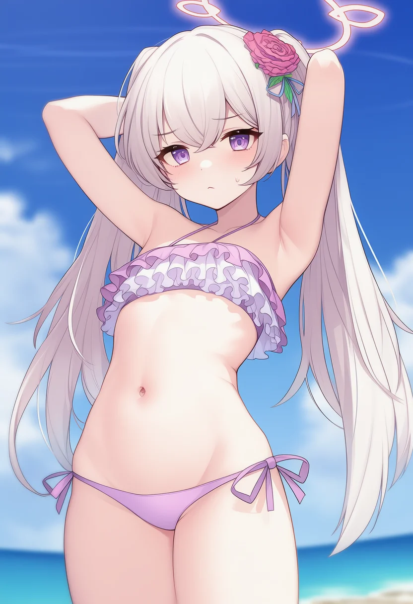 nagusa (swimsuit) (blue archive)