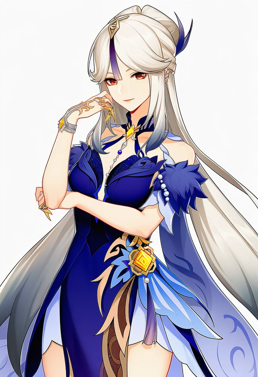 ningguang (orchid's evening gown) (genshin impact)