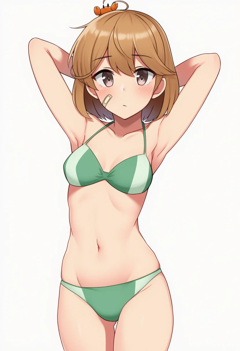oboro (swimsuit) (kancolle)