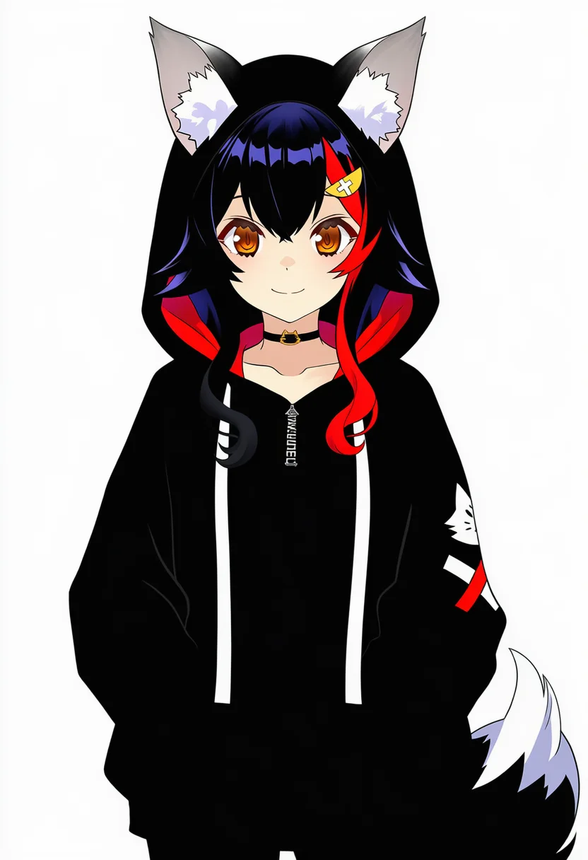 ookami mio (hoodie)