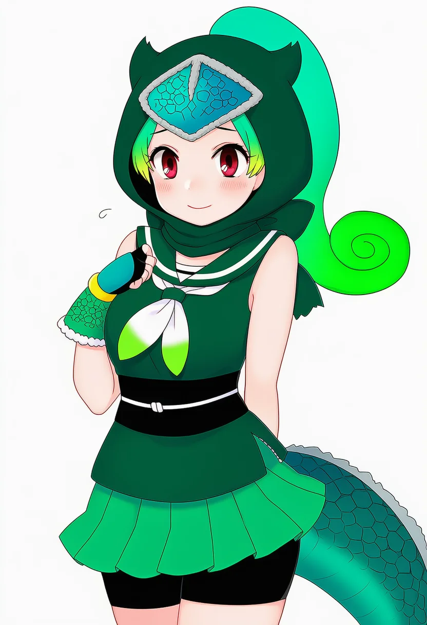 panther chameleon (kemono friends)